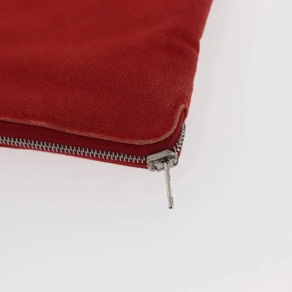 LOUIS VUITTON Hermes Epi Wallet Canvas 2 Set Red Green